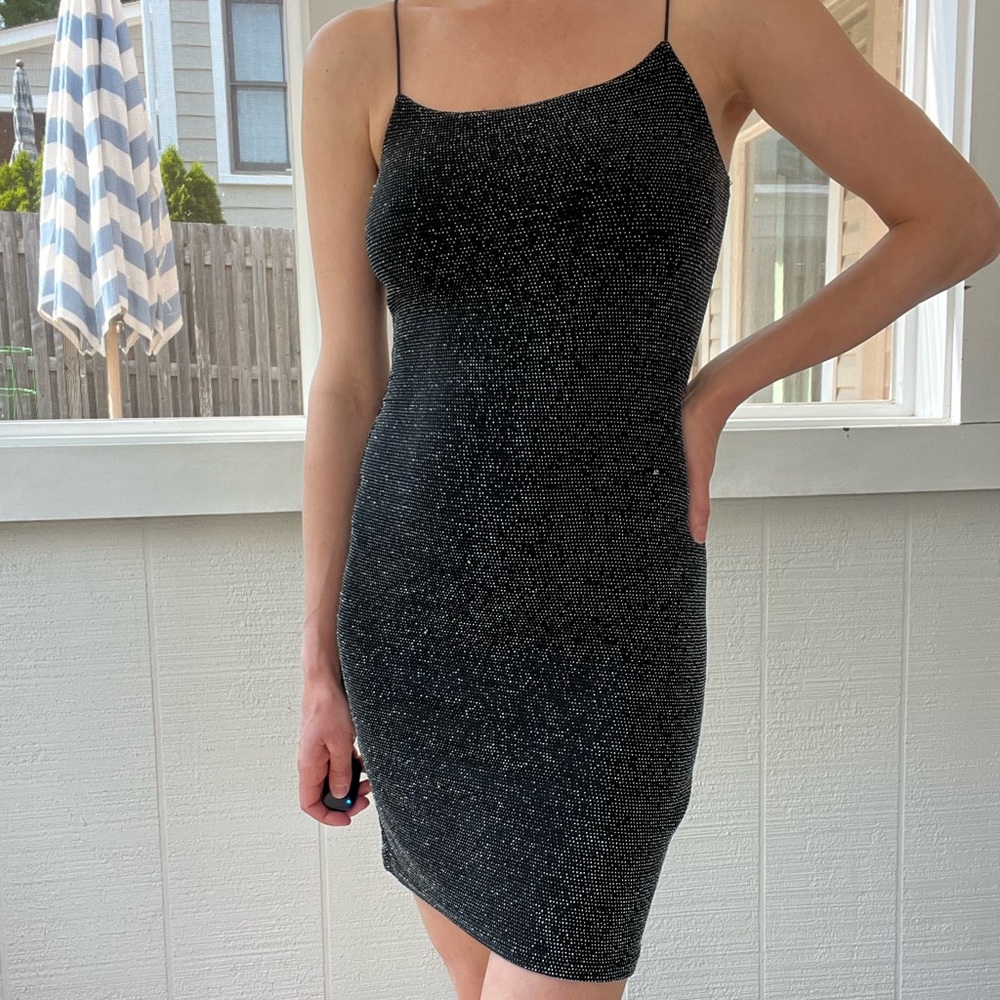 Black Sparkly Dress